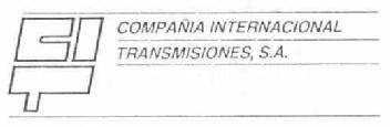 CIT COMPAÑIA INTERNACIONAL TRANSMISIONES, S.A