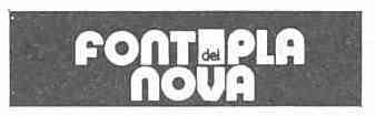 FONT DEL PLA NOVA