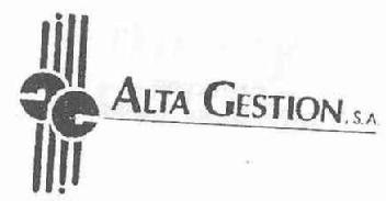 ALTA GESTION S.A