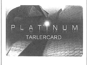 PLATINUM TARLERCARD