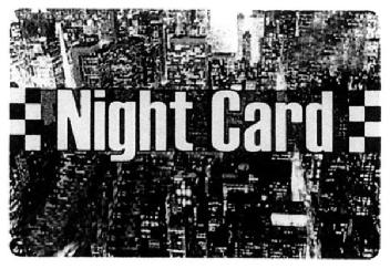 NIGHT CARD
