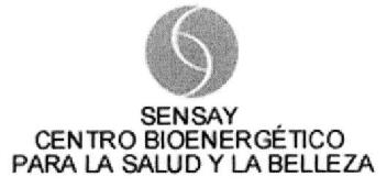 SENSAY CENTRO BIOENERGETICO PARA LA SALUD Y LA BELLEZA