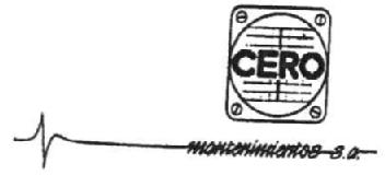 CERO MANTENIMIENTOS, S.A