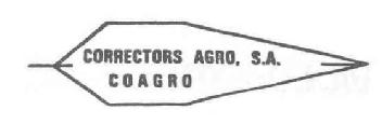 CORRECTORS AGRO, S.A. COAGRO