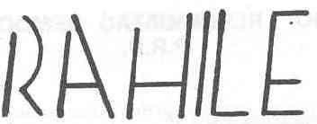 RAHILE