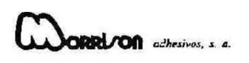 MORRISON ADHESIVOS,S.A