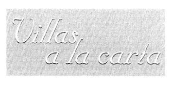 VILLAS A LA CARTA
