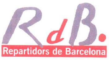 RDB. REPARTIDORS DE BARCELONA