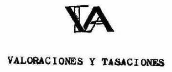 VA VALORACIONES Y TASACIONES