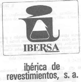 IBERSA IBERICA DE REVESTIMIENTOS, S. A