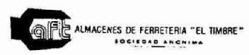 AFT ALMACENES DE FERRETERIA 