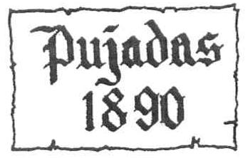 PUJADAS 1890