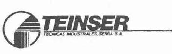 TEINSER TECNICAS INDUSTRIALES SERRA S.A