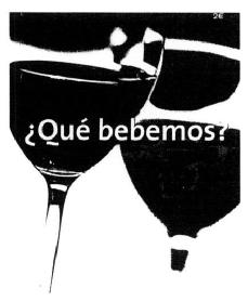 ¿QUE BEBEMOS?