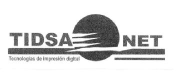 TIDSA NET TECNOLOGIAS DE INPRESION DIGITAL