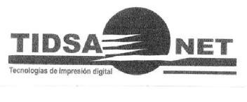TIDSA NET TECNOLOGIAS DE IMPRESION DIGITAL