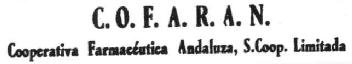 C.O.F.A.R.A.N. COOPERATIVA FARMACEUTICA ANDALUZA, S.COOP. LIMITADA