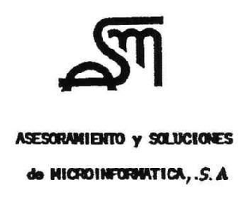 ASM ASESORAMIENTO Y SOLUCIONES DE MICROINFORMATICA, S.A