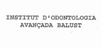 INSTITUT D'ODONTOLOGIA AVANÇADA BALUST