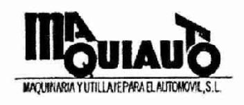 MAQUIAUTO MAQUINARIA Y UTILLAJE PARA EL AUTOMOVIL, S.L