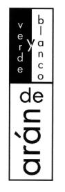 VERDE Y BLANCO DE ARAN