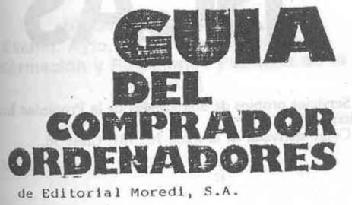 GUIA DEL COMPRADOR ORDENADORES