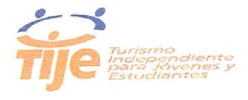 TIJE TURISMO INDEPENDIENTE PARA JOVENES Y ESTUDIANTES