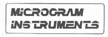 MICROGRAM INSTRUMENTS