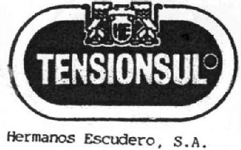 HE TENSIONSUL HERMANOS ESCUDERO, S.A