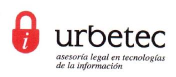 I URBETEC ASESORIA LEGAL EN TECNOLOGIAS DE LA INFORMACION