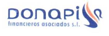 DONAPI FINANCIEROS ASOCIADOS S.L