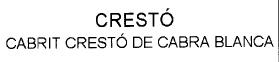 CRESTO CABRIT CRESTO DE CABRA BLANCA