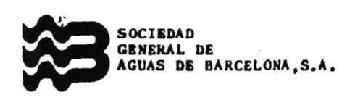 SOCIEDAD GENERAL DE AGUAS DE BARCELONA,S.A