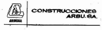CA ARBUSA - CONSTRUCCIONES ARBU, S.A