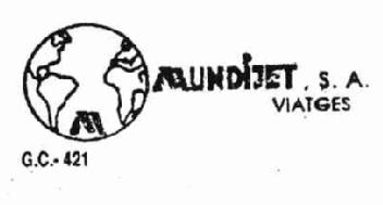 VIATGES MUNDIJET, S.A