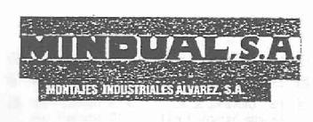 MINDUAL, S.A. MONTAJES INDUSTRIALES ALVAREZ, S.A
