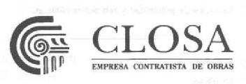 CLOSA EMPRESA CONTRATISTA DE OBRAS
