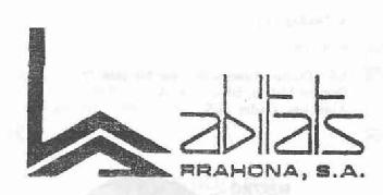 HABITATS ARRAHONA, S.A