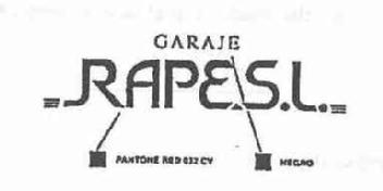 GARAJE RAPE S.L