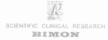 B SCIENTIFIC CLINICA RESEARCH BIMON