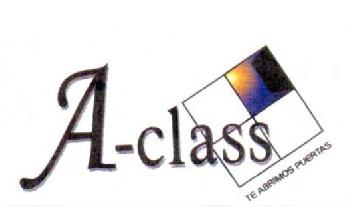A-CLASS. TE ABRIMOS PUERTAS