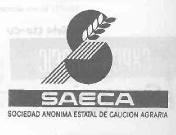 S SAECA SOCIEDAD ANONIMA ESTATAL DE CAUCION AGRARIA