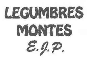 LEGUMBRES MONTES E.J.P