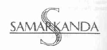 S SAMARKANDA