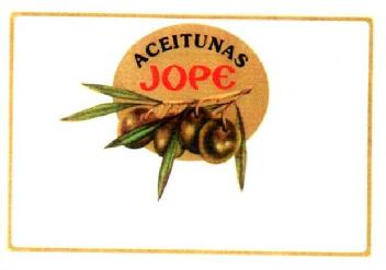 ACEITUNAS JOPE