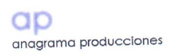 AP ANAGRAMA PRODUCCIONES