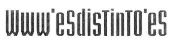 WWW'ESDISTINTO'ES