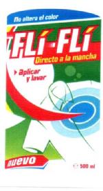 FLI-FLI DIRECTO A LA MANCHA NO ALTERA EL COLOR APLICAR Y LAVAR NUEVO