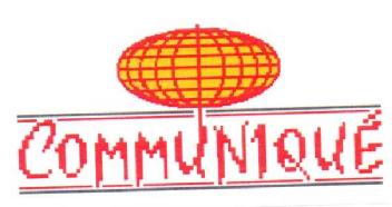 COMMUNIQUE