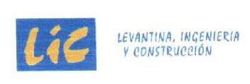LIC LEVANTINA, INGENIERIA Y CONSTRUCCION